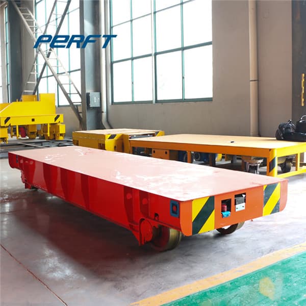 Newly Designed Electric Flat Cart Metal Industry Using
